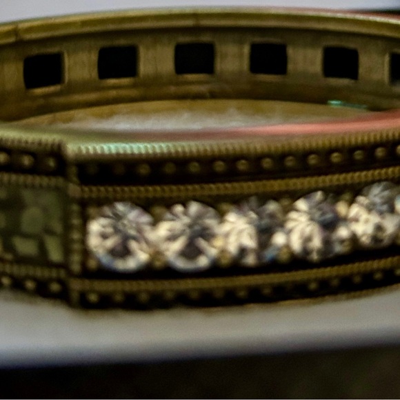 Heidi Daus Gold and Crystal Bracelet - Picture 8 of 10